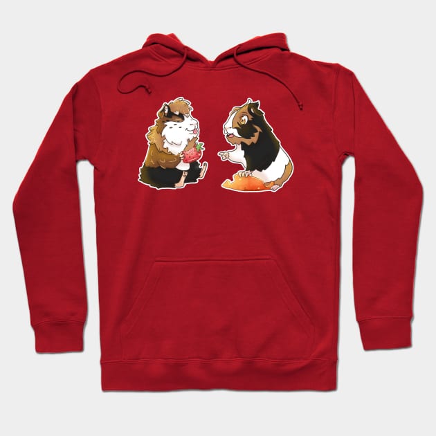 Guinea pig sharing Hoodie by  Ydra